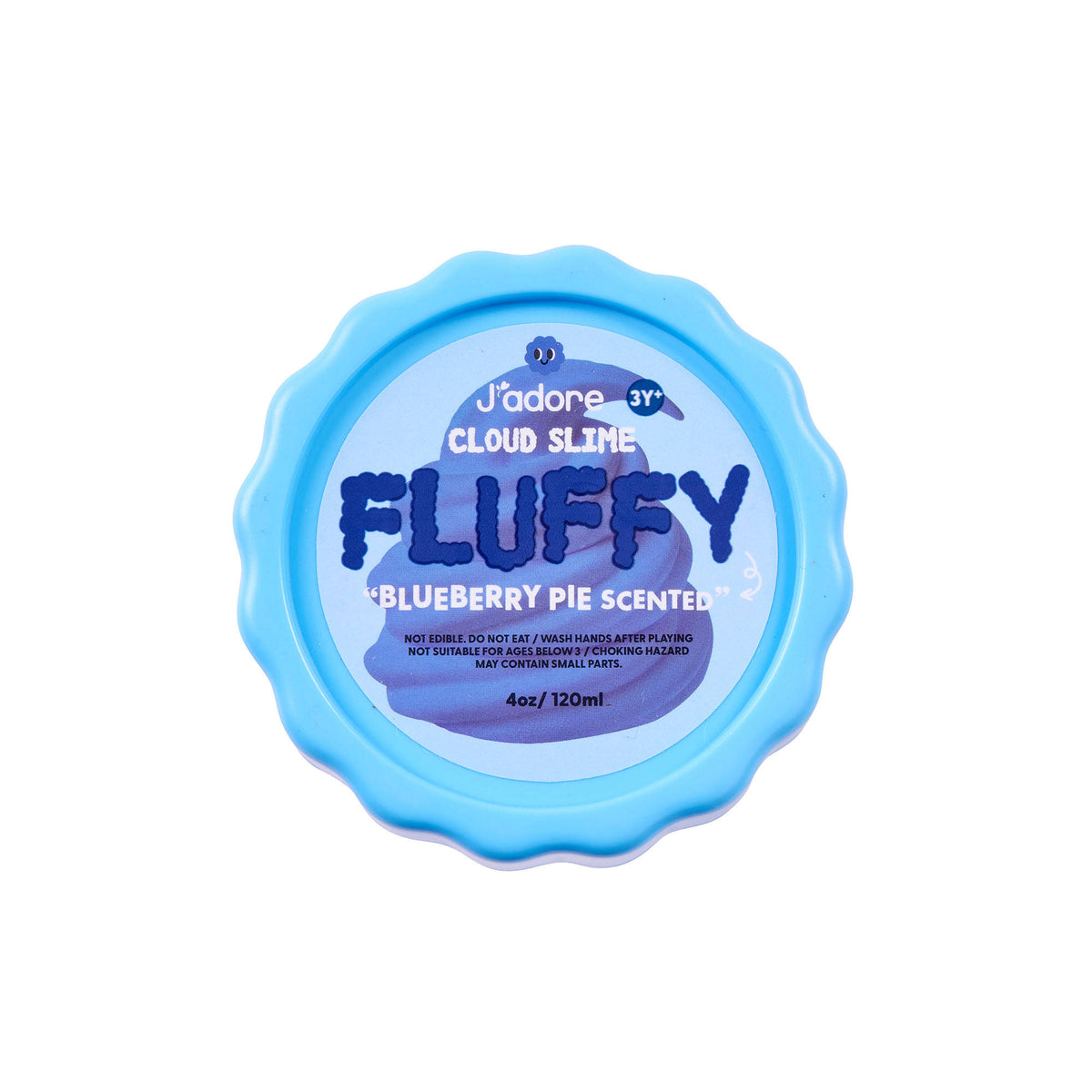 J'adore Fluffy Slime - Blueberry Pie Scented