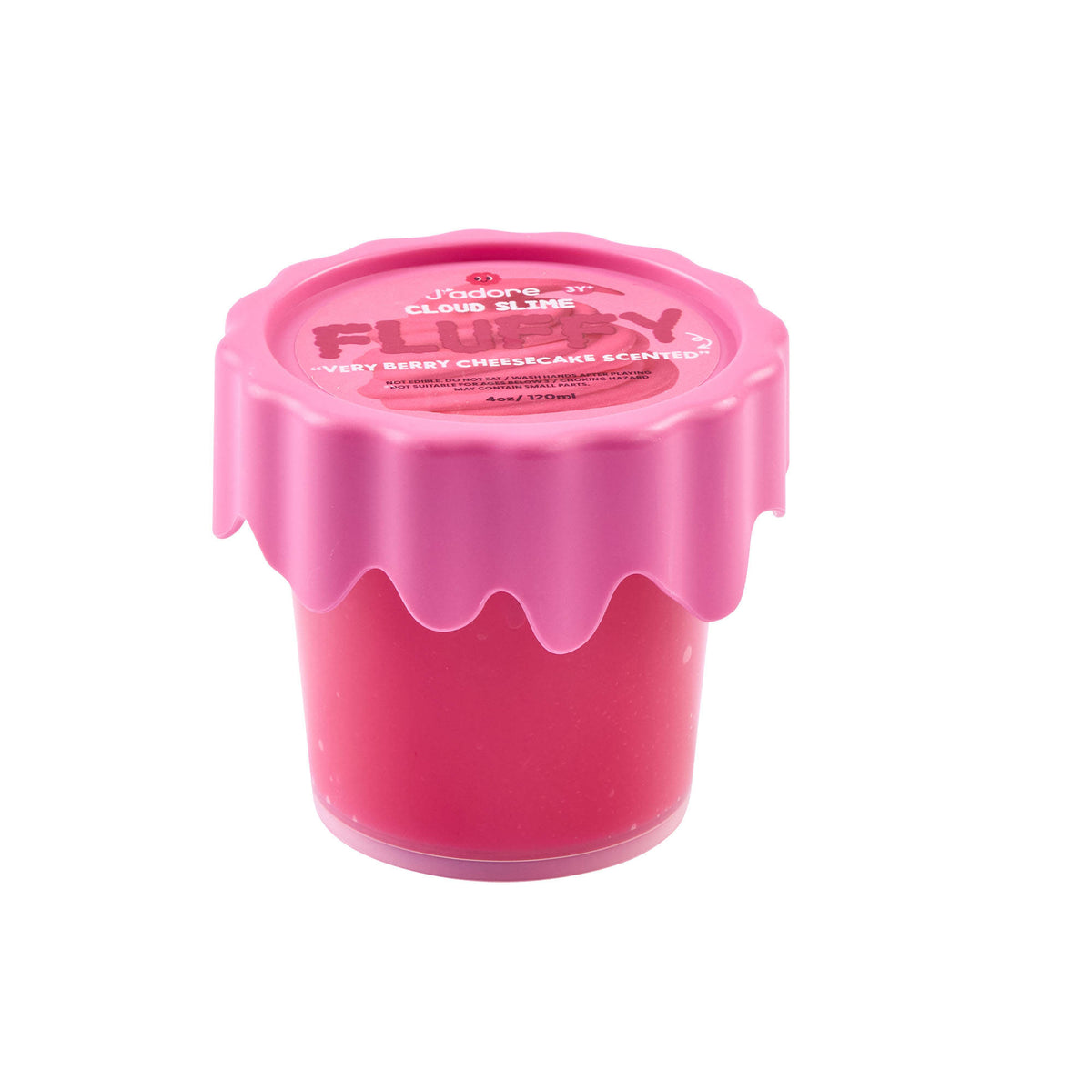 J'adore Fluffy Slime - Very Berry Cheesecake Scented