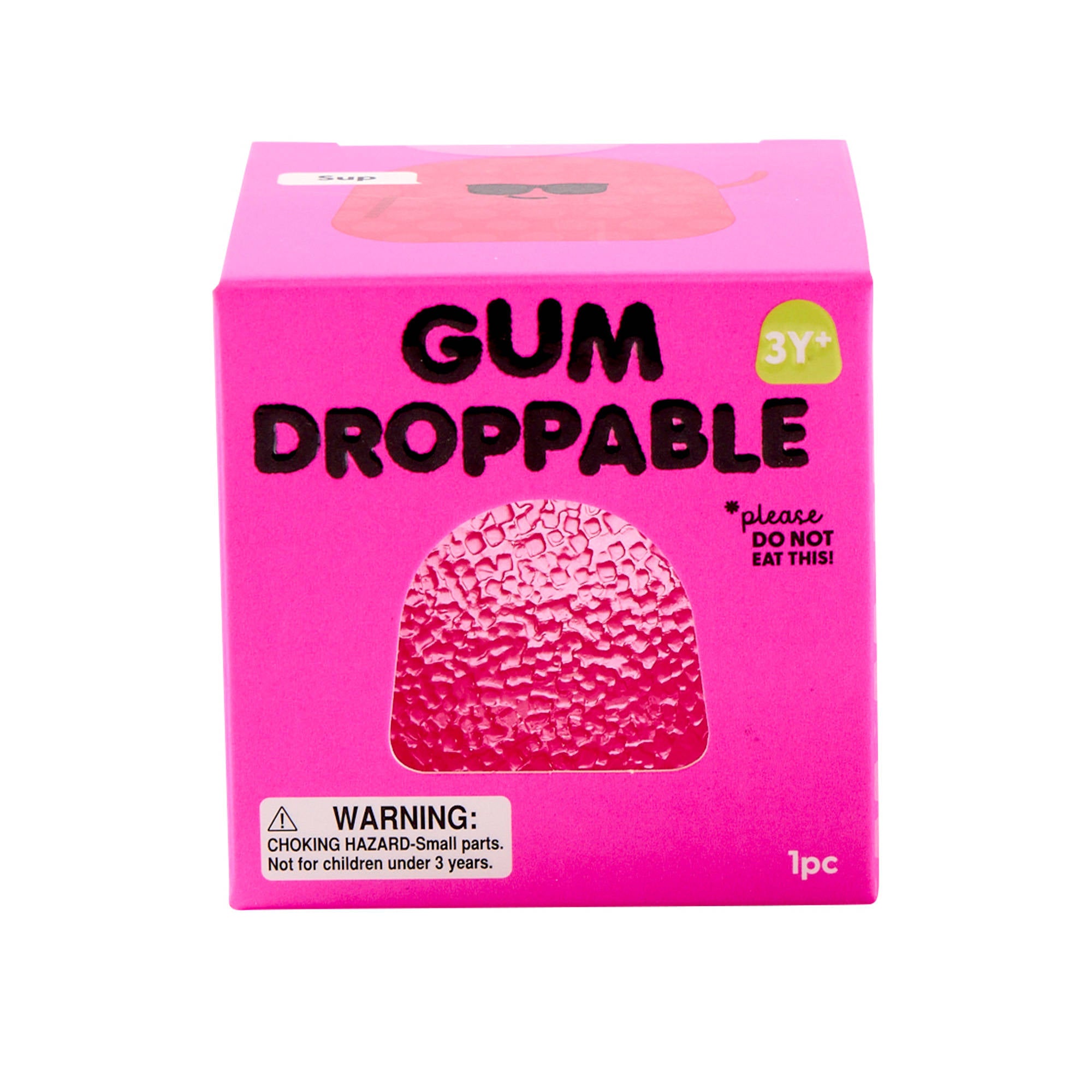 J'adore Gum Droppable Squish - Pink - Toyworld NZ