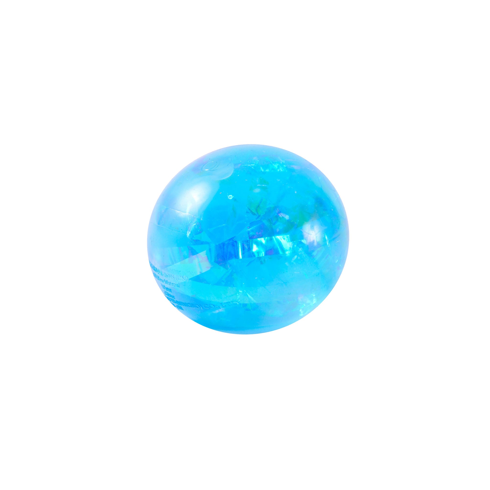 J'adore Magic Orb Water Glitter Squish Ball - Blue