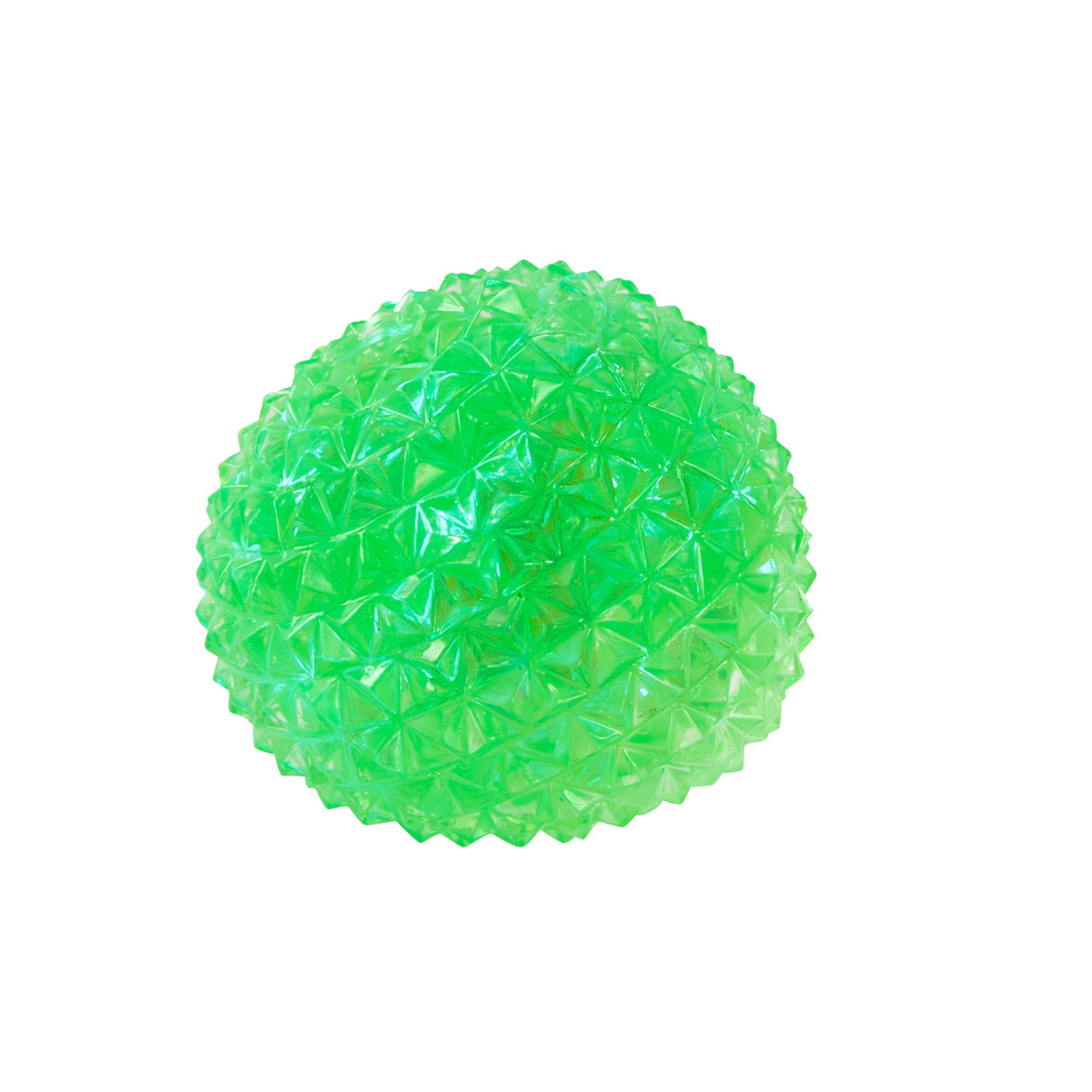 J'adore Spiky Orb Diamond Squish Balls - Green
