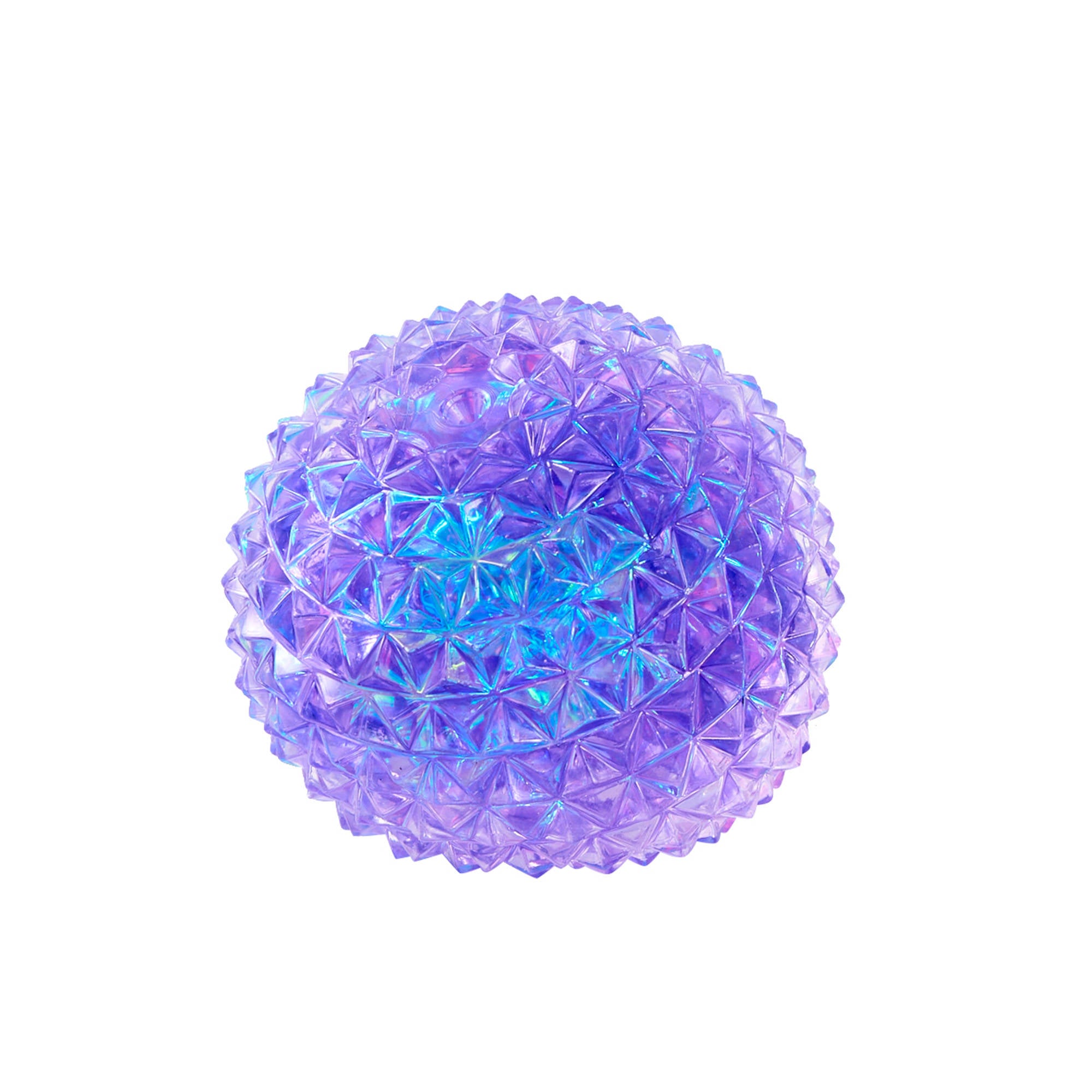 J'adore Spiky Orb Diamond Squish Balls - Purple