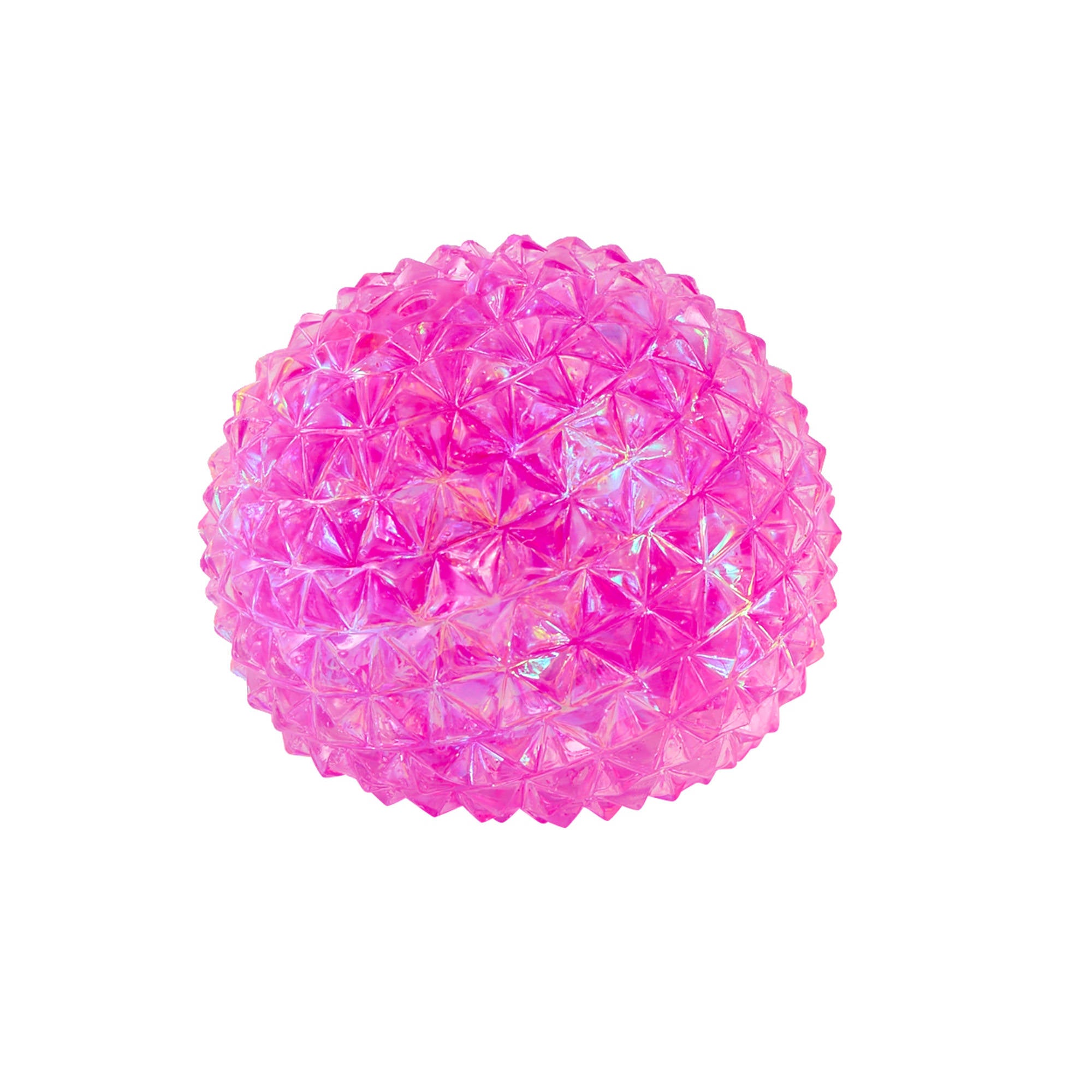 J'adore Spiky Orb Diamond Squish Balls - Pink