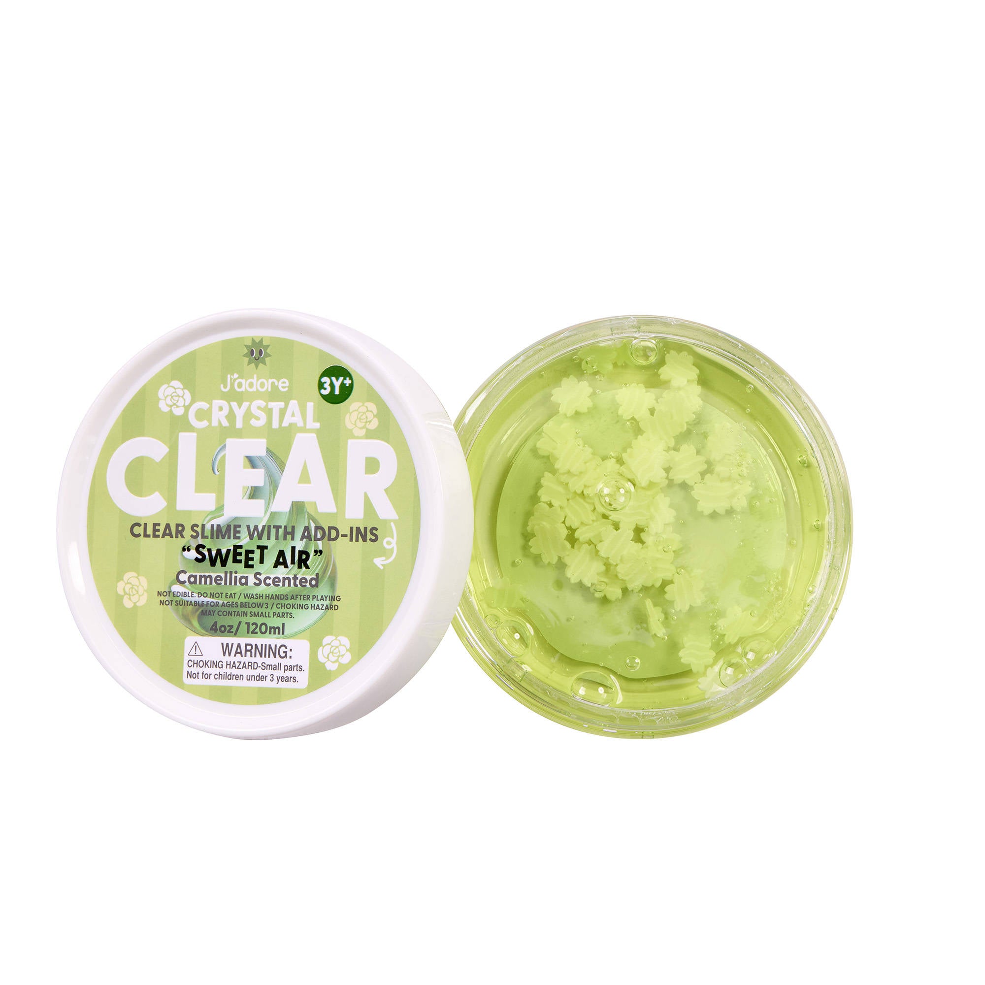 J'adore Crystal Clear Slime Sensory Fidget - Sweet Air