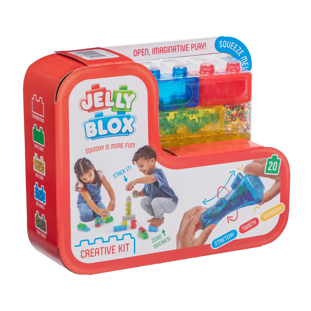 Jelly Blox Creative Kit block playset for kids.