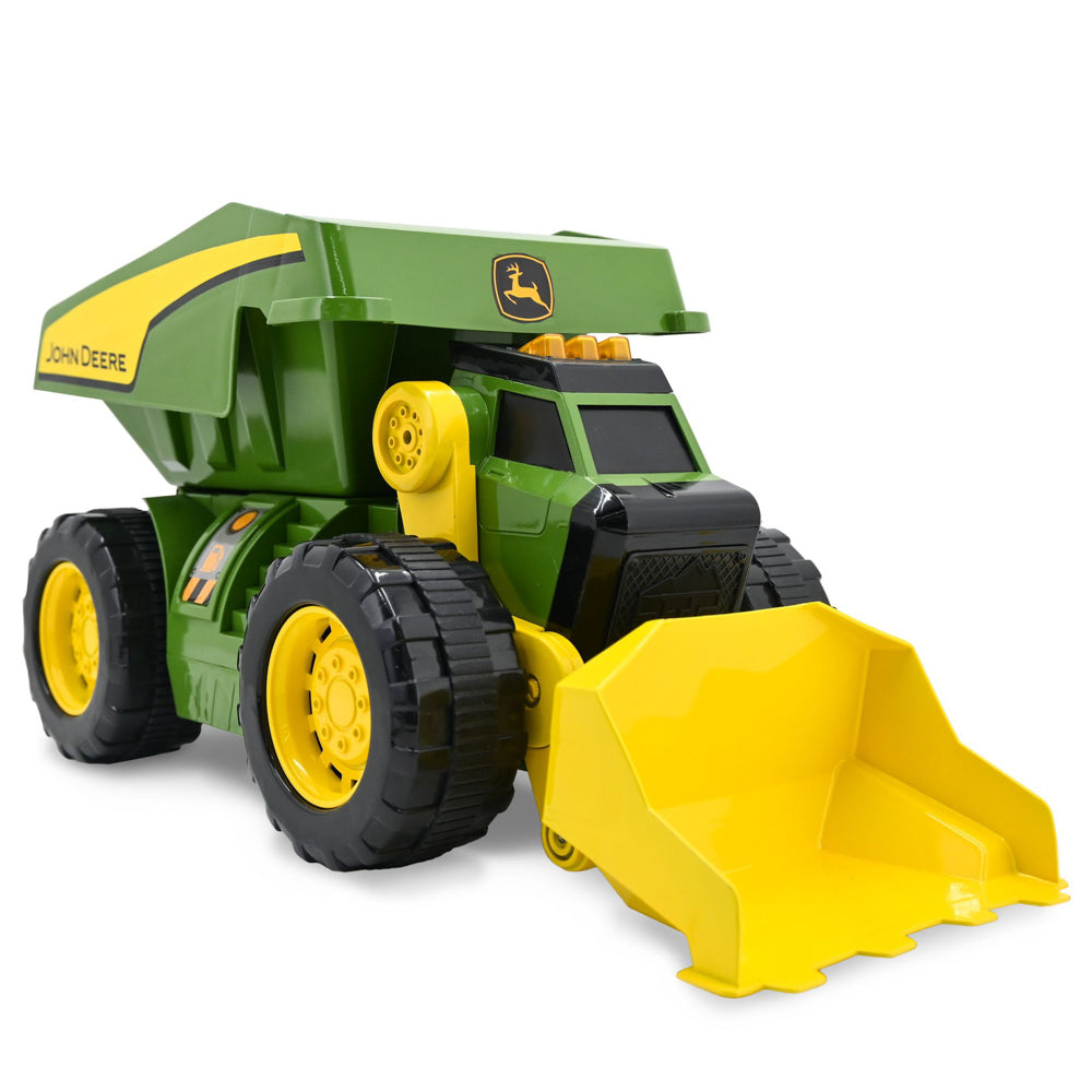 John Deere 3 in 1 Dig Rig Motorised with Lights & Sounds