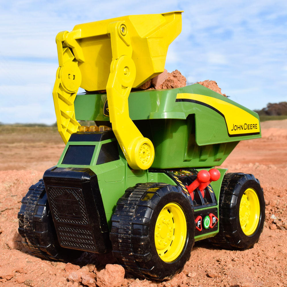 John Deere 3 in 1 Dig Rig Motorised with Lights & Sounds