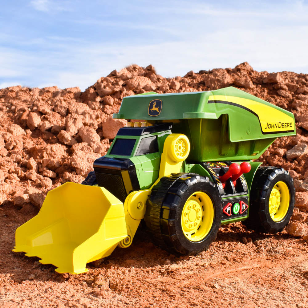 John Deere 3 in 1 Dig Rig Motorised with Lights & Sounds