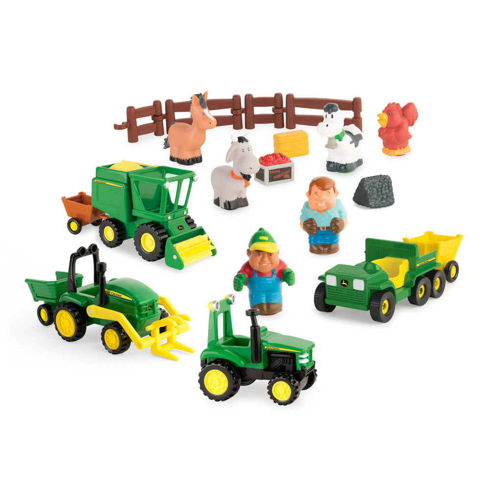 John Deere Fun on the Farm Playset with Vehicles