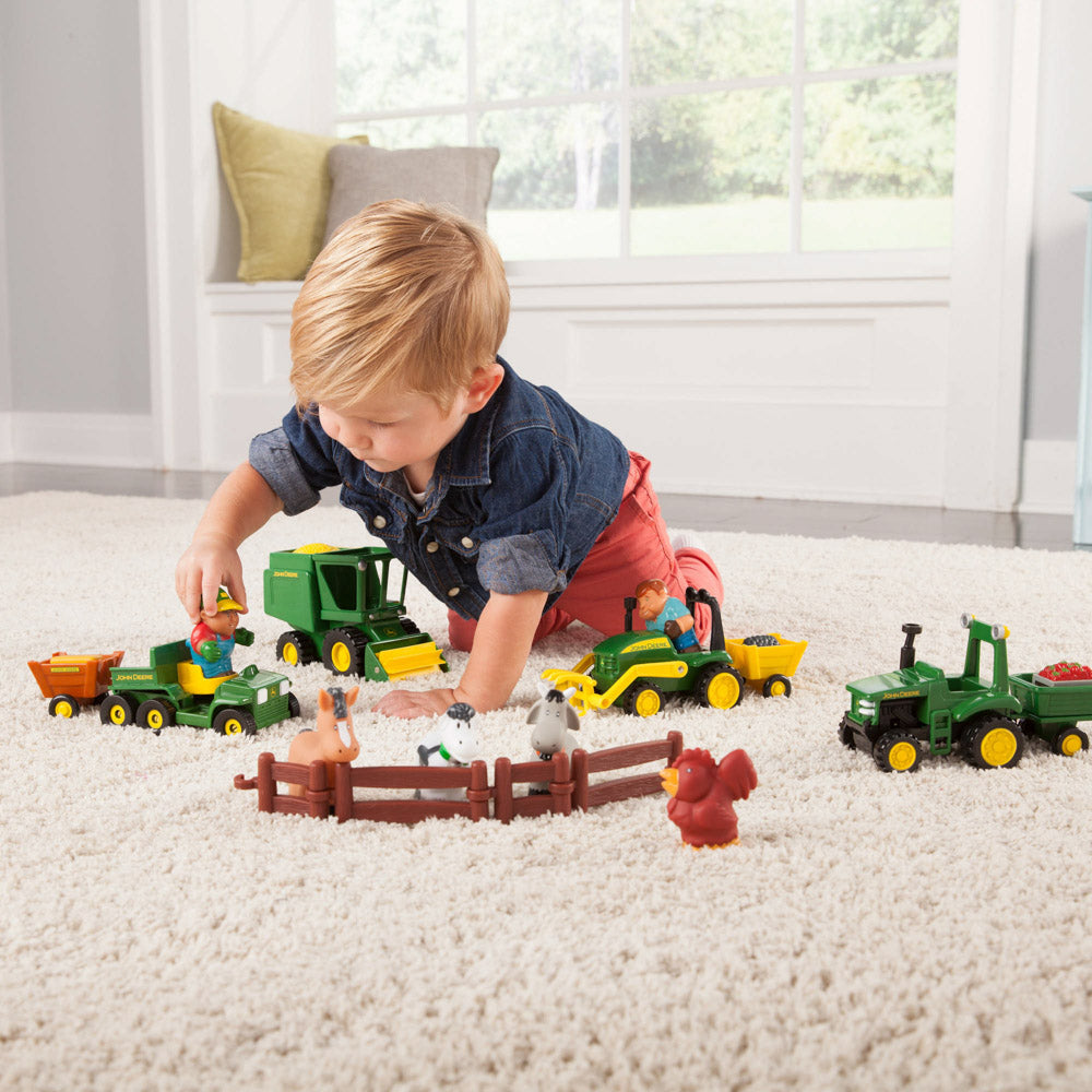 John Deere Fun on the Farm Playset with Vehicles
