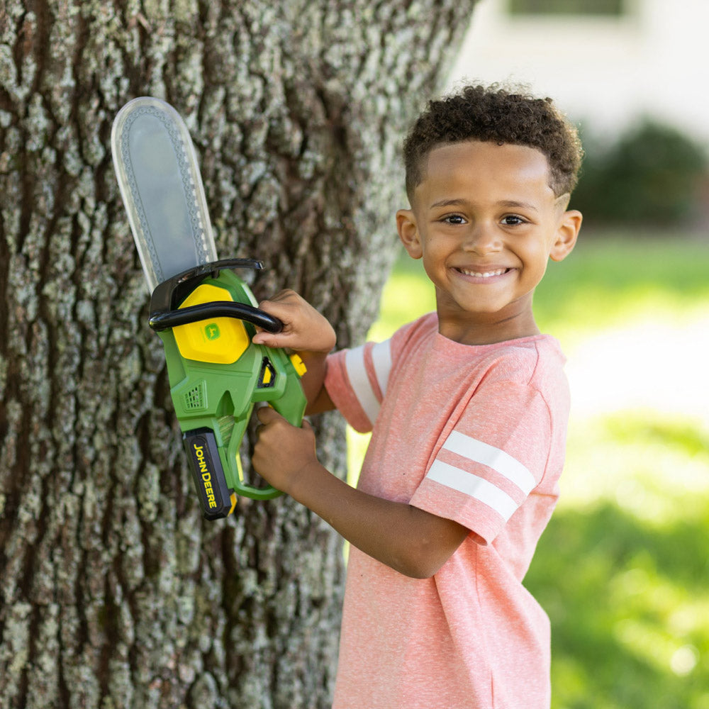John Deere Motorised Chainsaw Toy