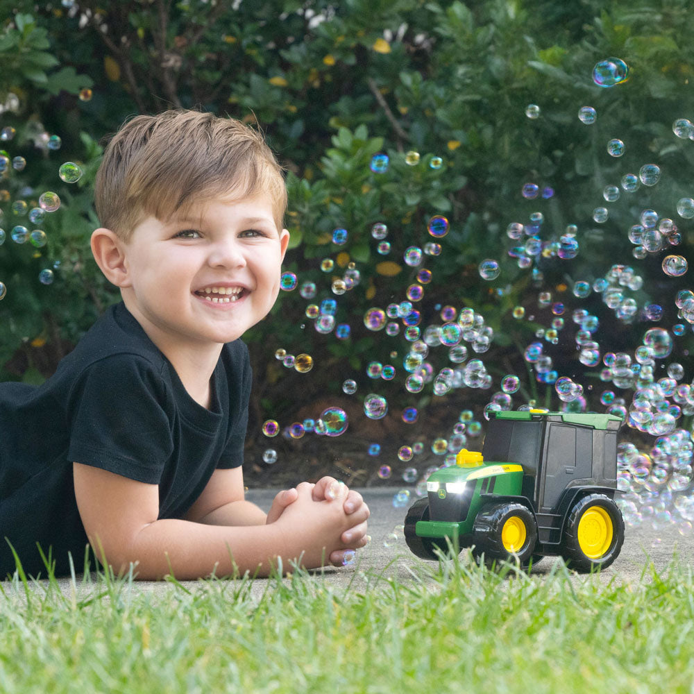 John Deere Tractor Bubble Machine With Bubble Solution