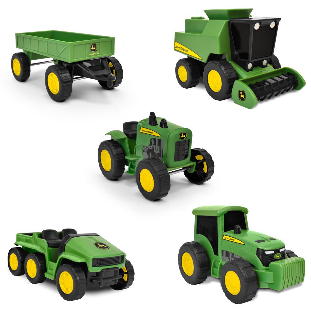John Deere Micro Farm Vehicles 5-Pack toys