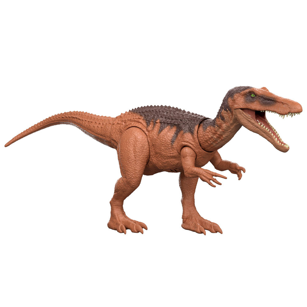 Jurassic World Rebirth Wild Roar Sounds Baryonyx toy.