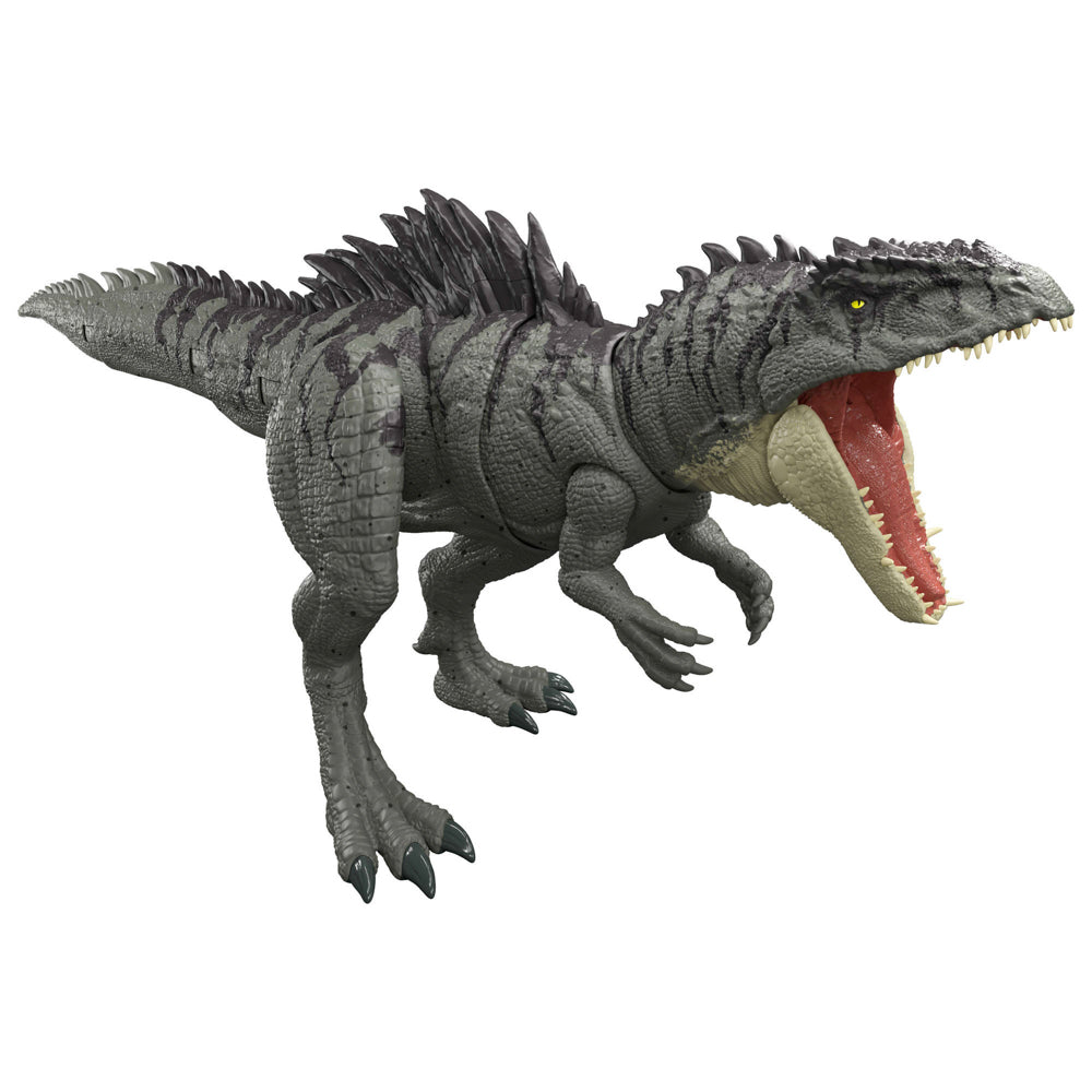 Jurassic World Survival Colossal Chomp - Giganotosaurus dinosaur toy.
