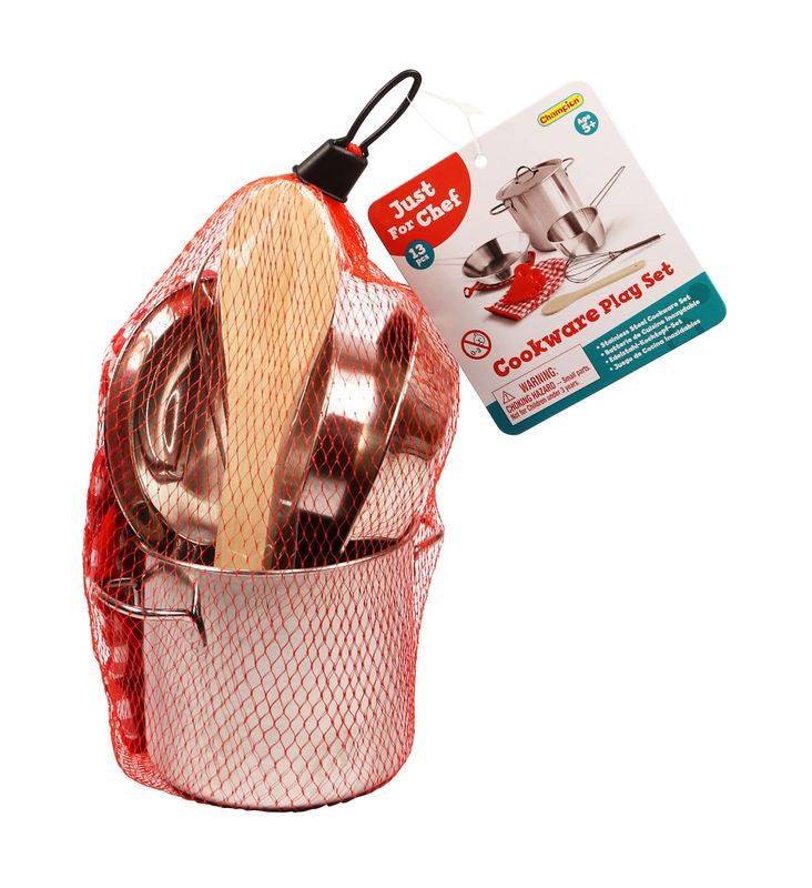 Just For Chef Cookware In Net Bag 13 Pieces - Toyworld NZ