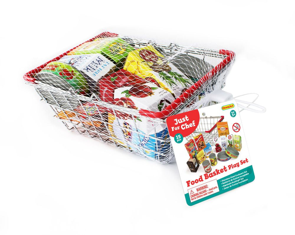 Just For Chef Food Basket Playset 15 Pieces