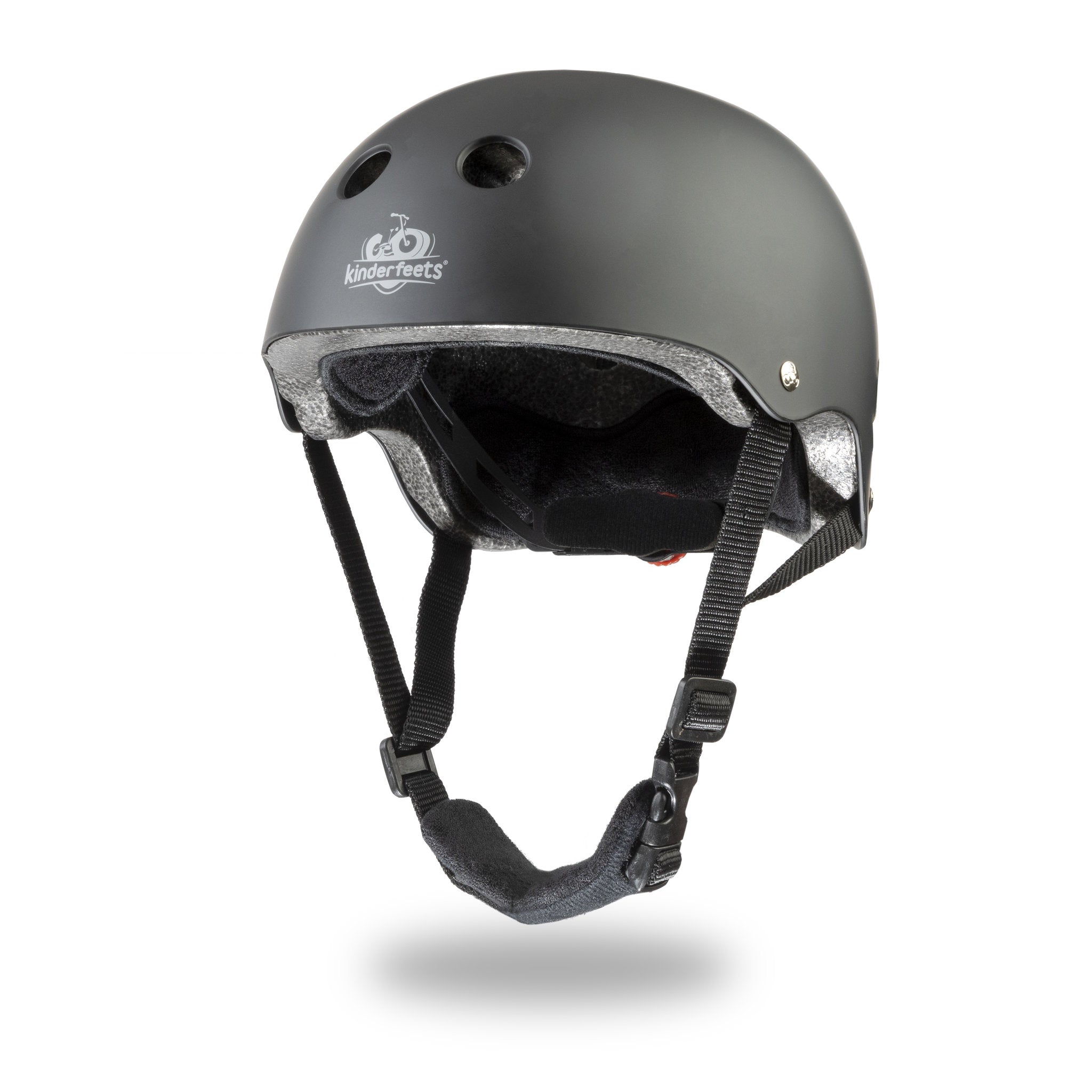 Kinderfeets Black Matte Helmet
