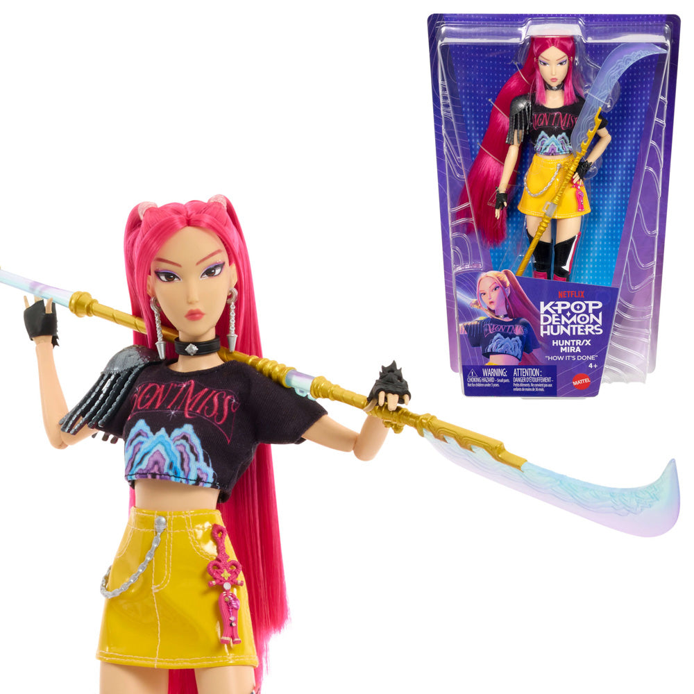 KPop Demon Hunters HUNTRX How It's Done Doll - Mira toy.