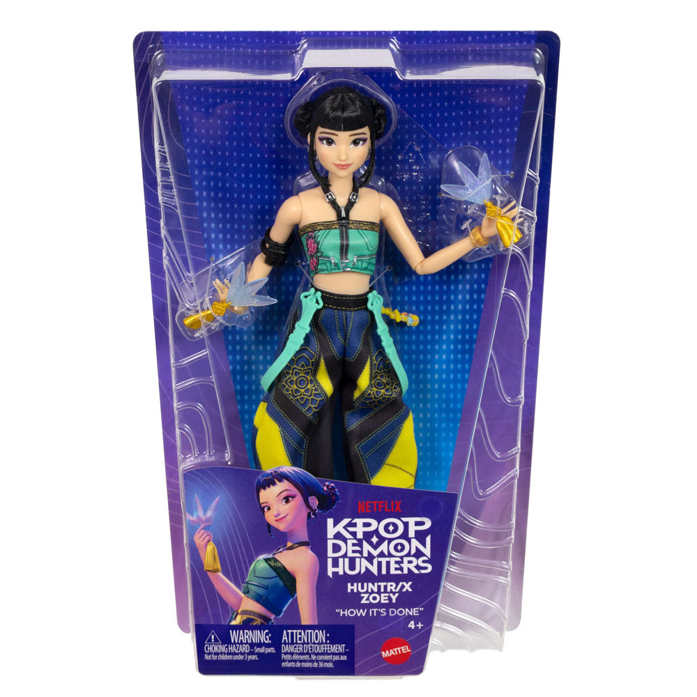 KPop Demon Hunters HUNTR/X How It's Done Doll - Zoey toy.