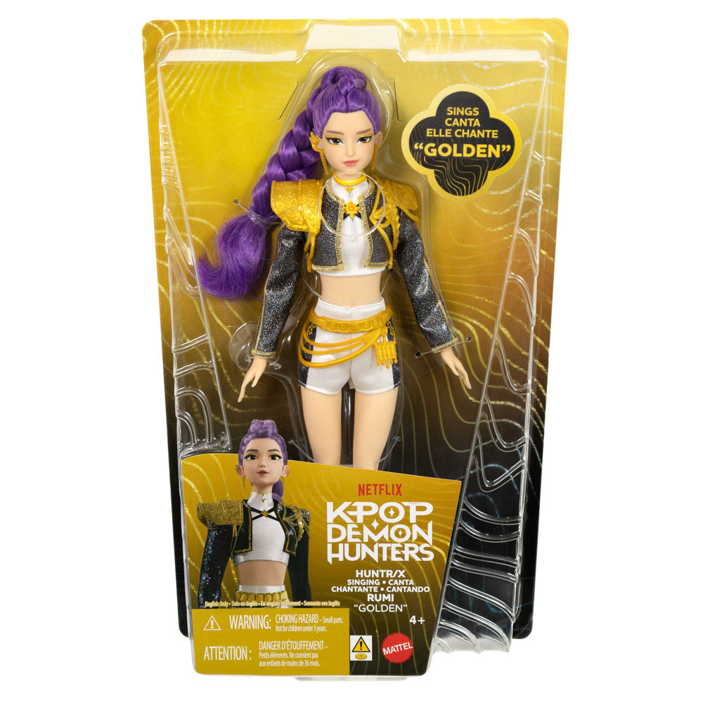 KPop Demon Hunters HUNTR/X Singing Golden Doll - Rumi.