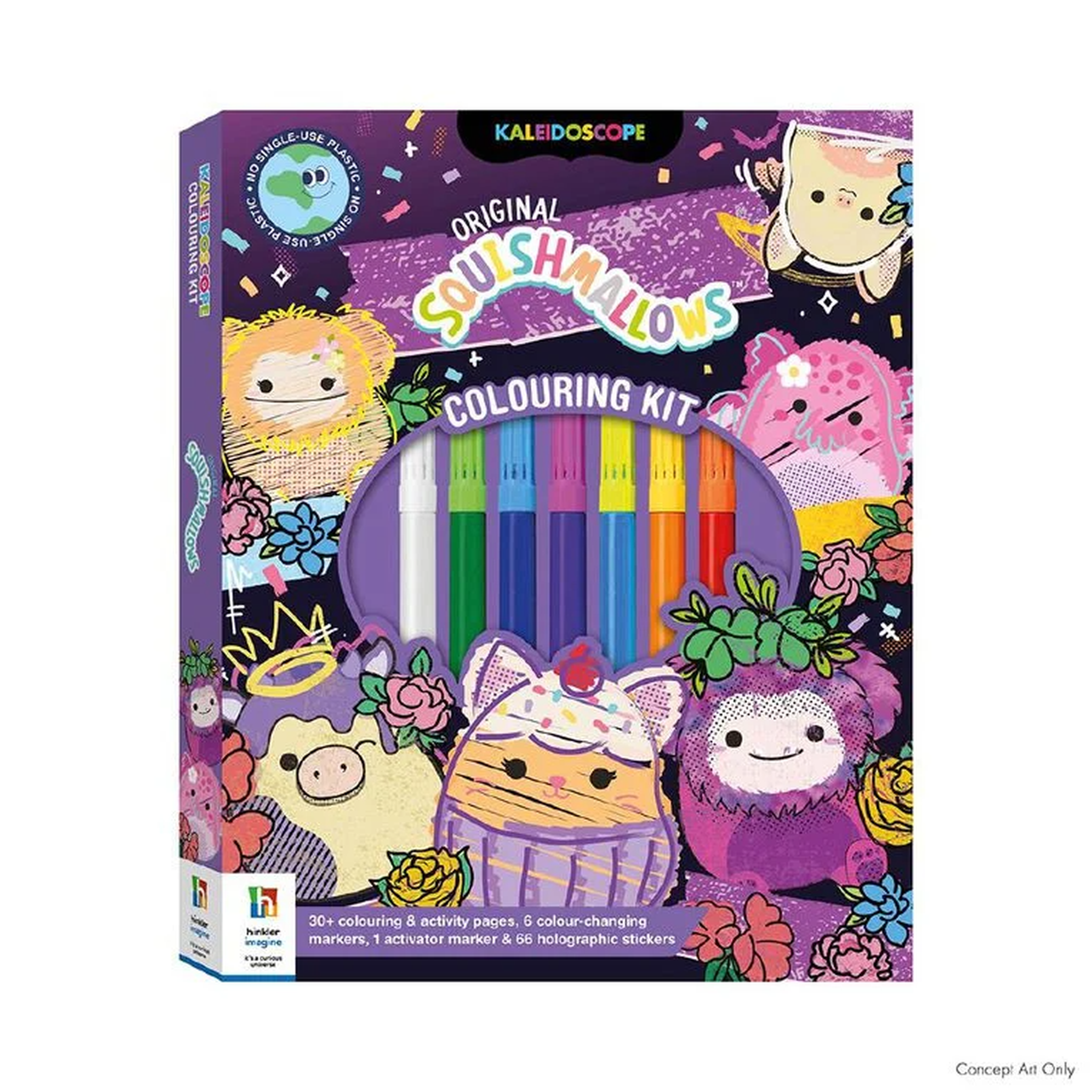 Kaleidoscope Colouring Kit Squishmallows