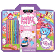 Kaleidoscope Lap Desk Colouring Set Sweet Treats