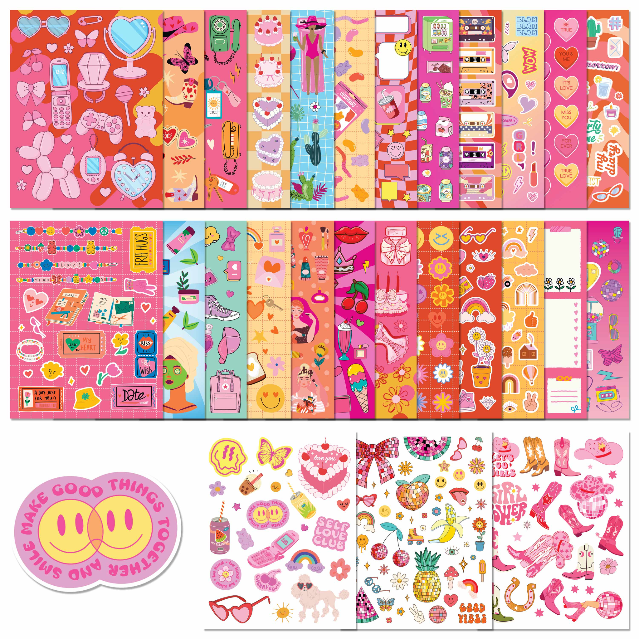 Kaleidoscope Sticker Bomb Summer Slaycation