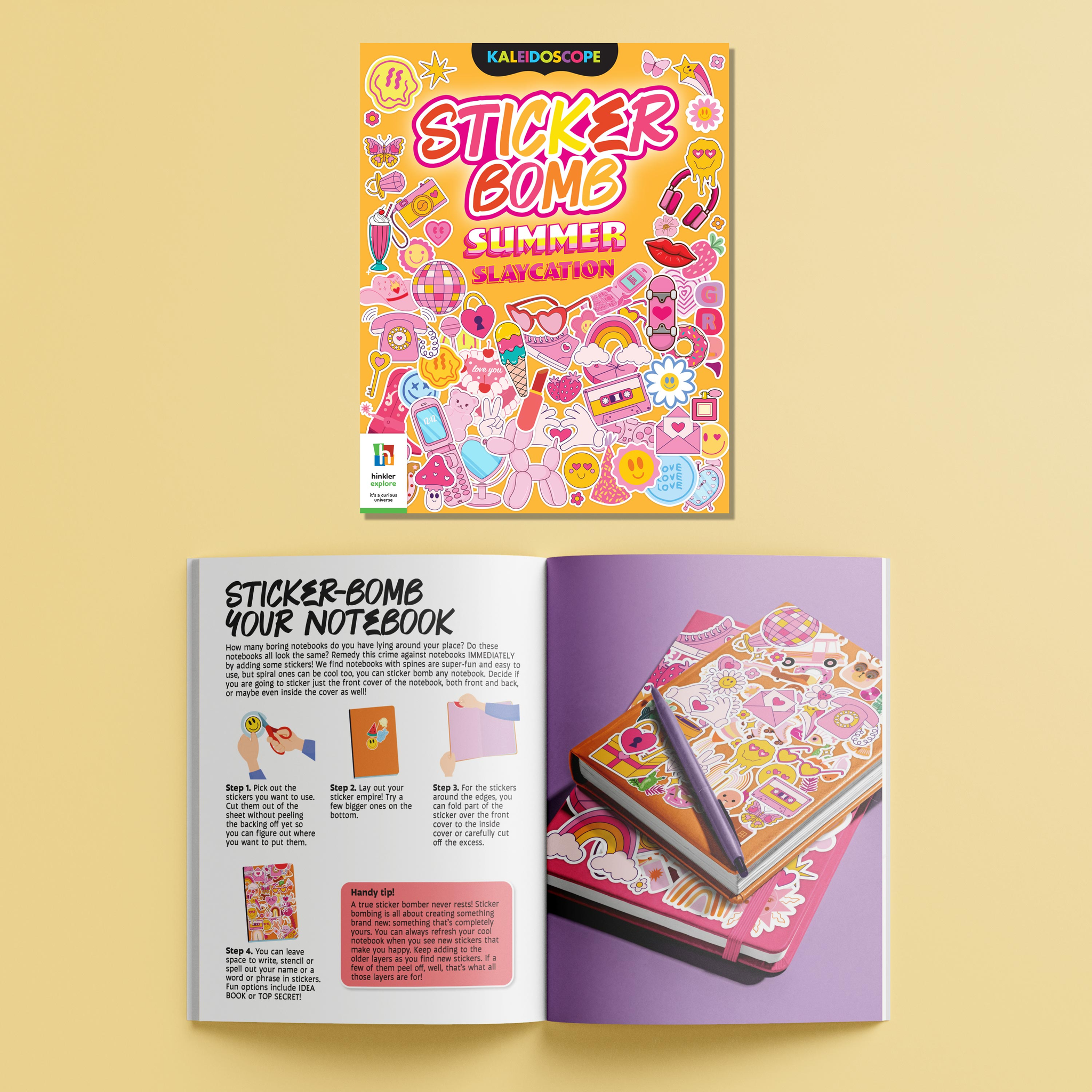 Kaleidoscope Sticker Bomb Summer Slaycation
