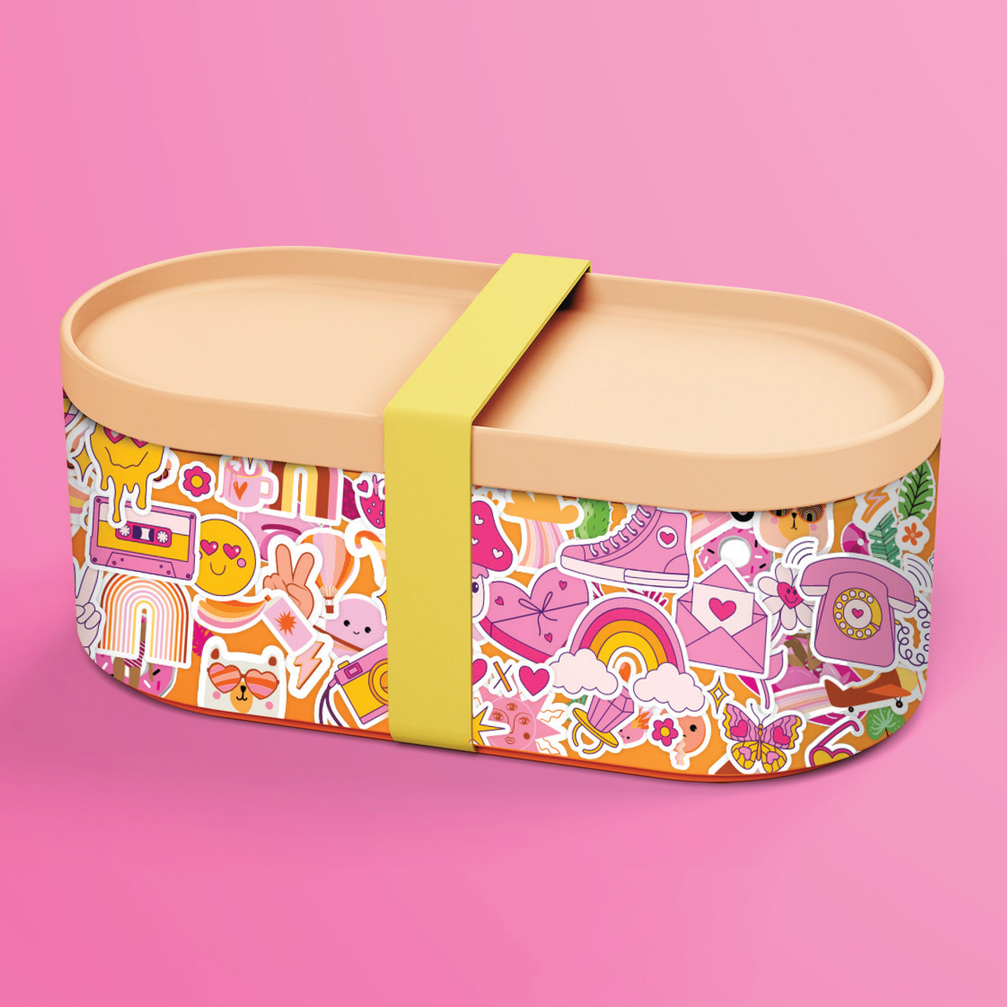 Kaleidoscope Sticker Bomb Summer Slaycation