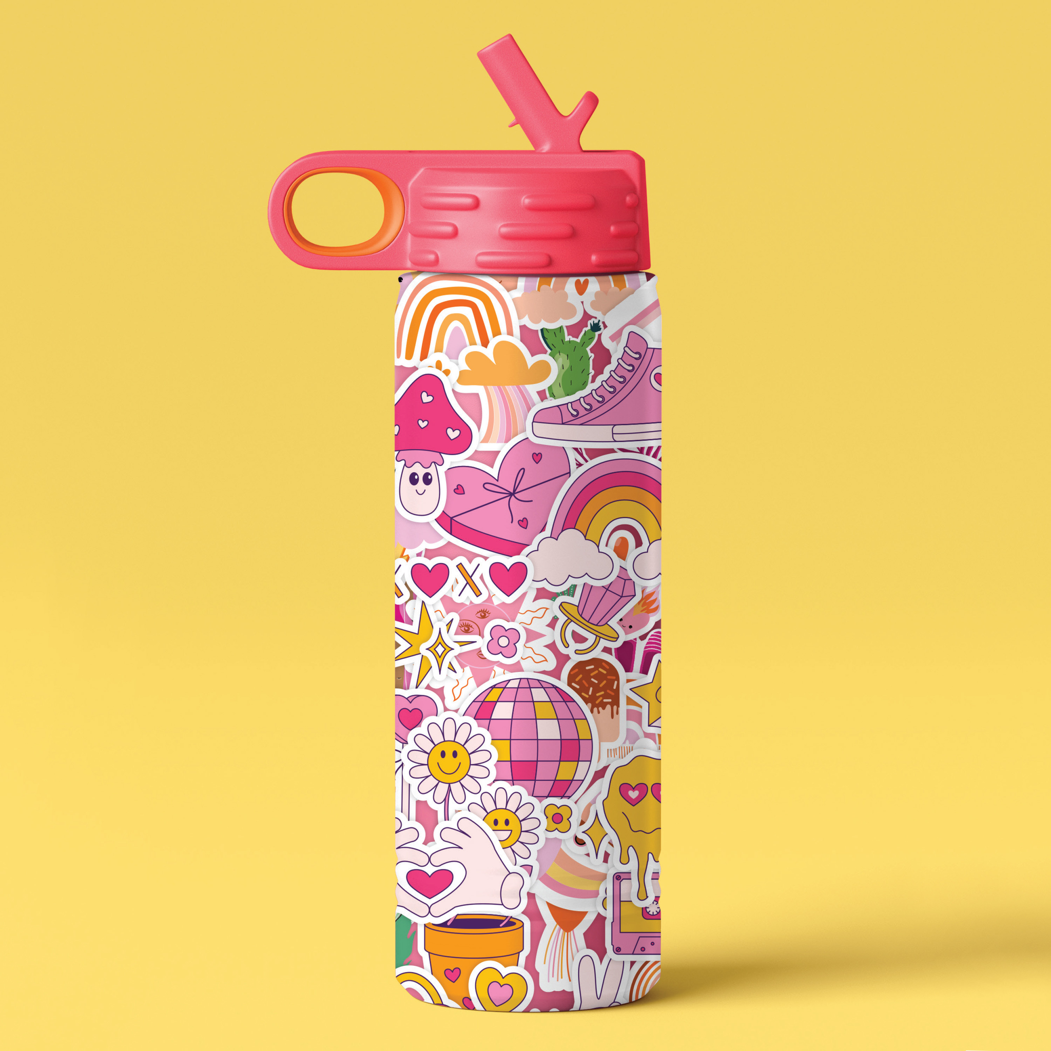 Kaleidoscope Sticker Bomb Summer Slaycation