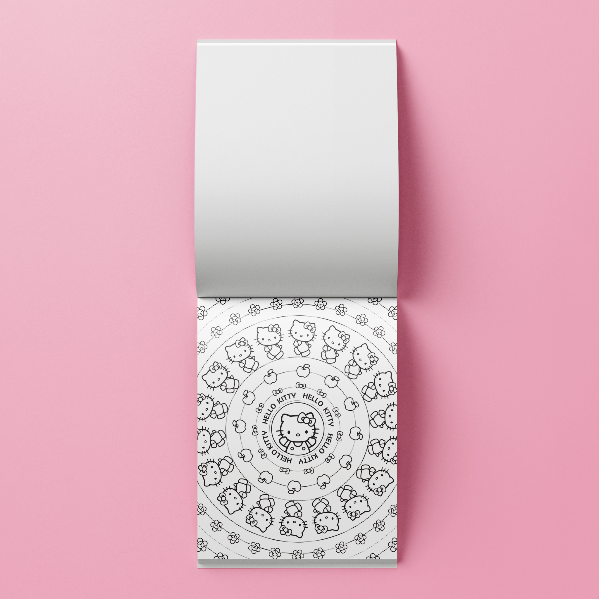 Kaleidoscope Colouring Kit Hello Kitty