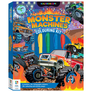 Kaleidoscope Colouring Kit Monster Trucks