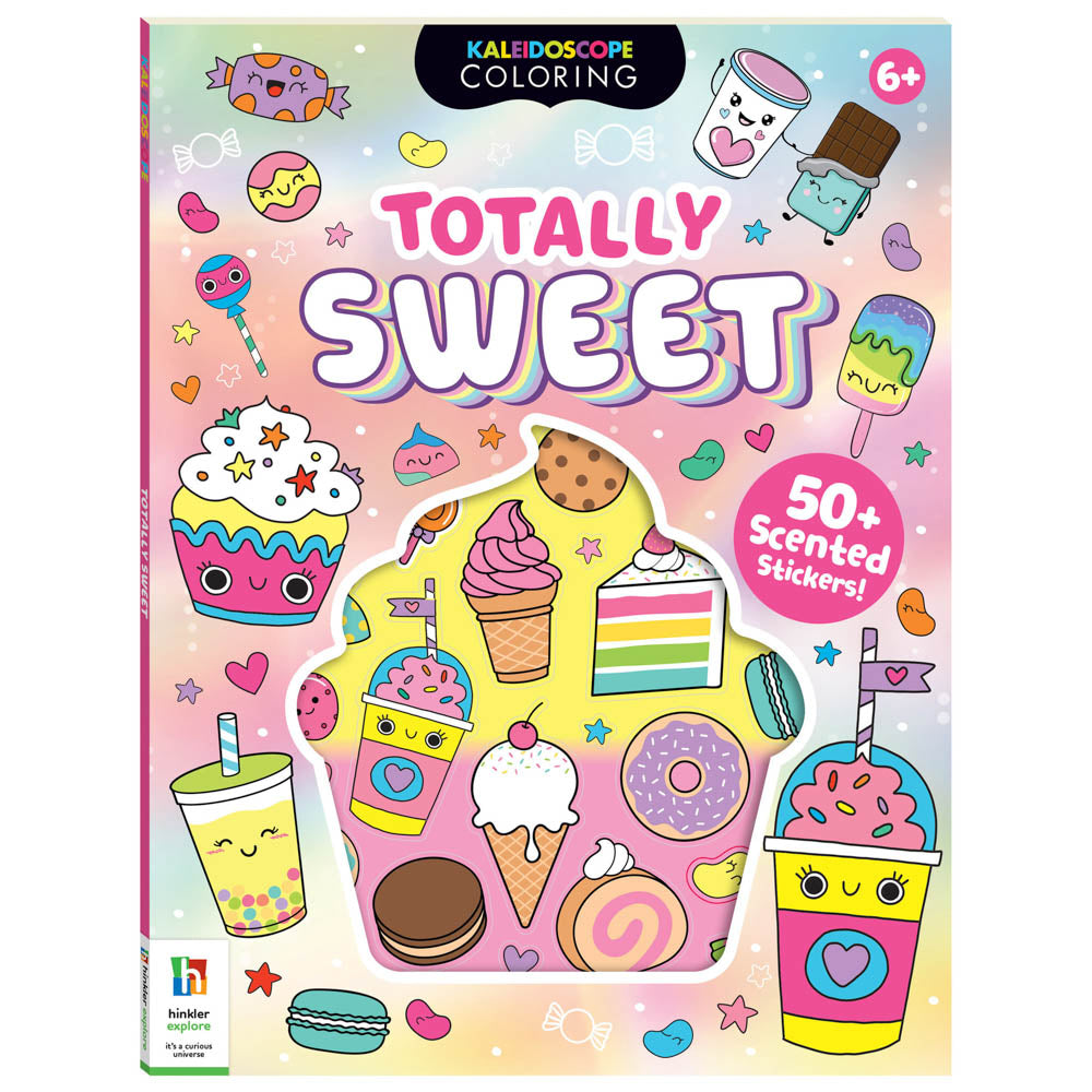 Kaleidoscope Coloring Scented Stickers - Totally Sweet.