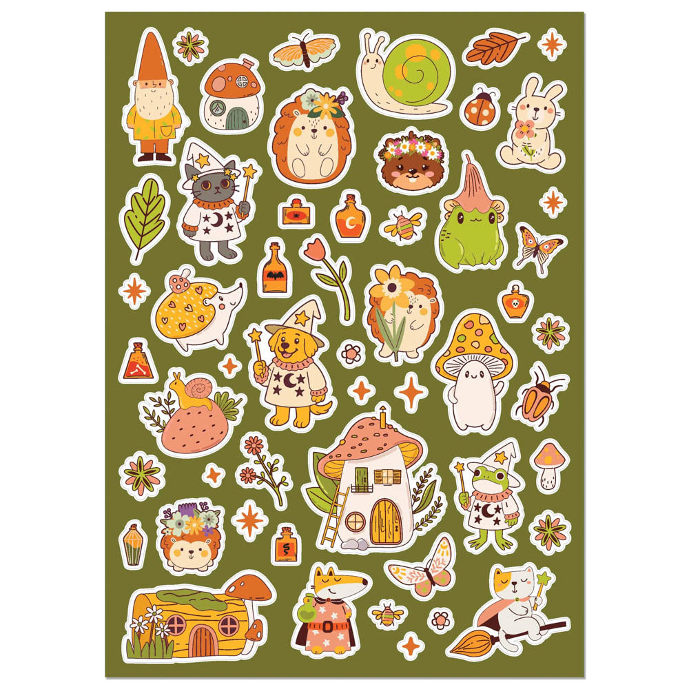 Kaleidoscope Colouring Scented Stickers - Totally Enchanted