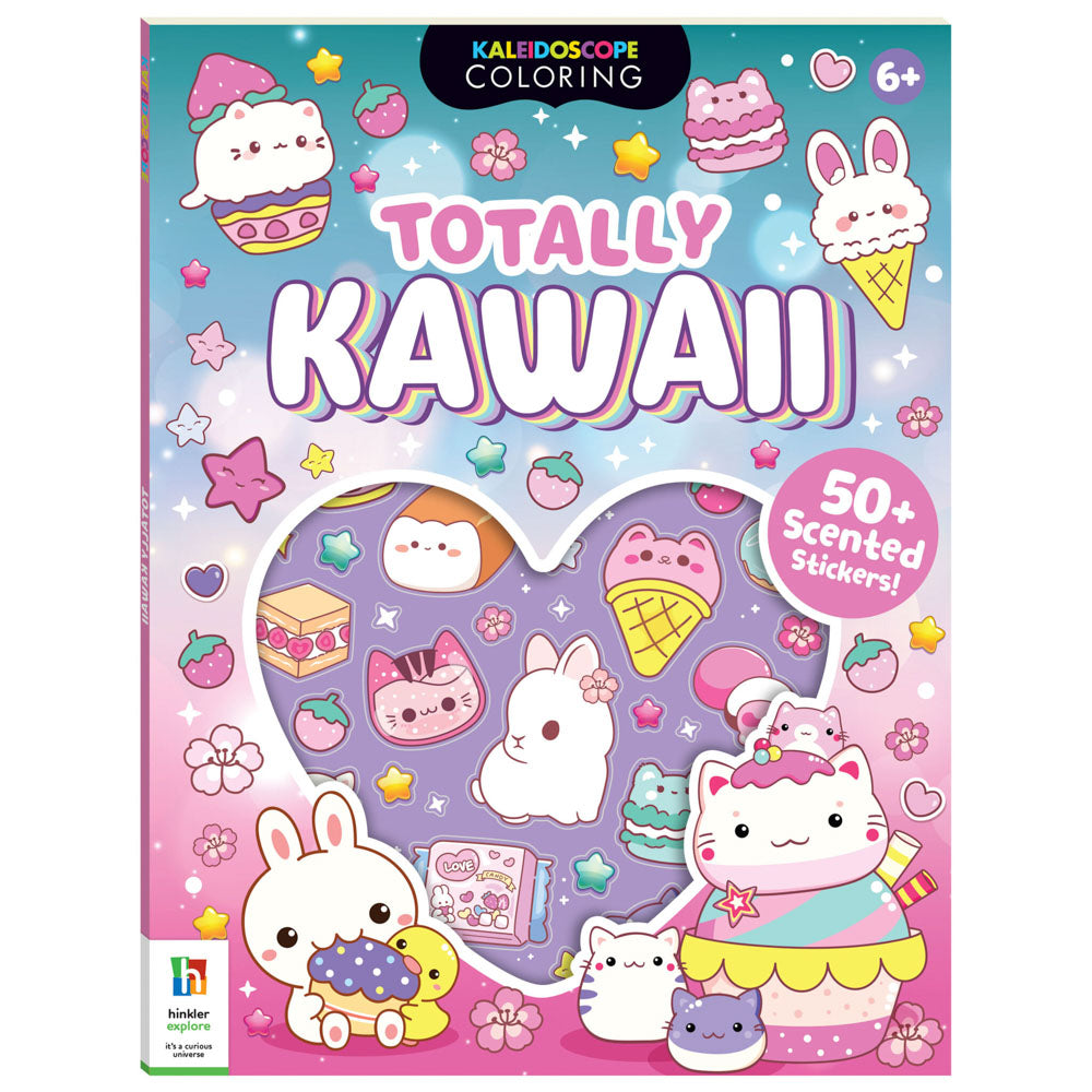 Kaleidoscope Colouring & Scented Stickers - Totally Kawaii