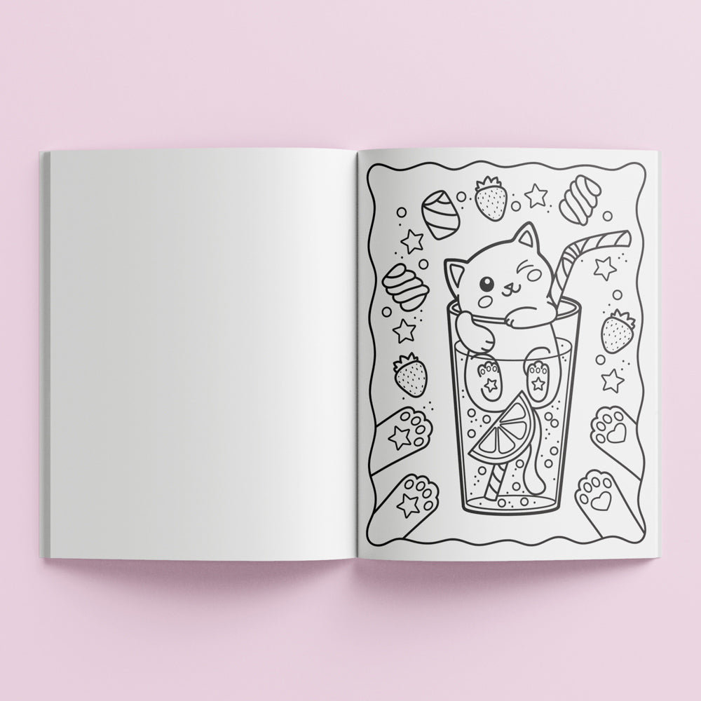 Kaleidoscope Colouring & Scented Stickers - Totally Kawaii