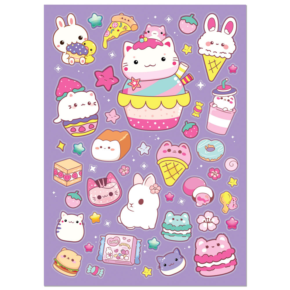 Kaleidoscope Colouring & Scented Stickers - Totally Kawaii