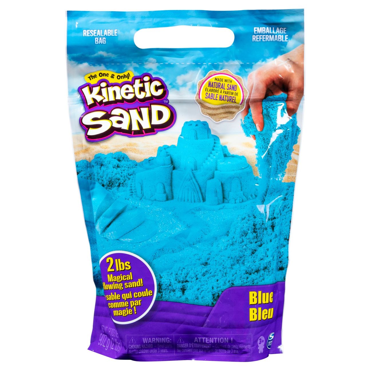 Kinetic Sand 2lbs/907g Colour Bag Blue