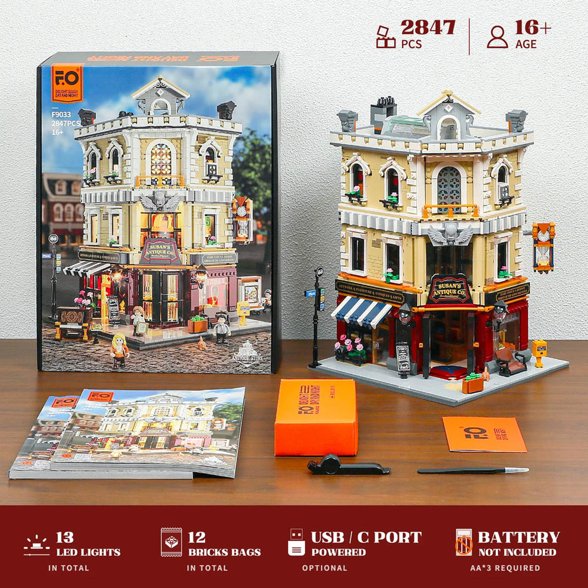 Lumibricks Town Life Antique Store