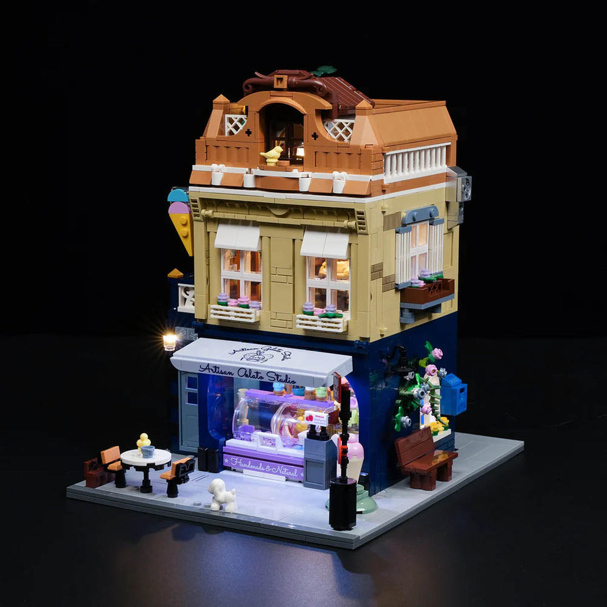 Lumibricks Town Life Gelato Store