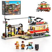 Lumibricks Town Life Heritage Tram & Station