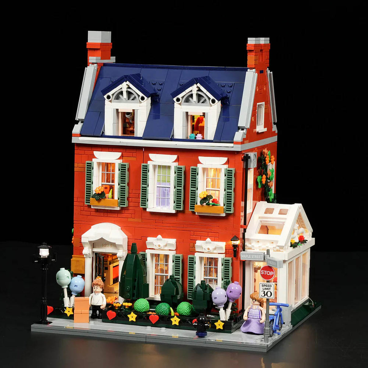 Lumibricks Town Life Redbrick Row House