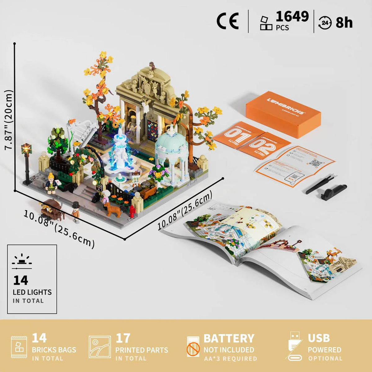 Lumibricks Town Life Pocket Garden