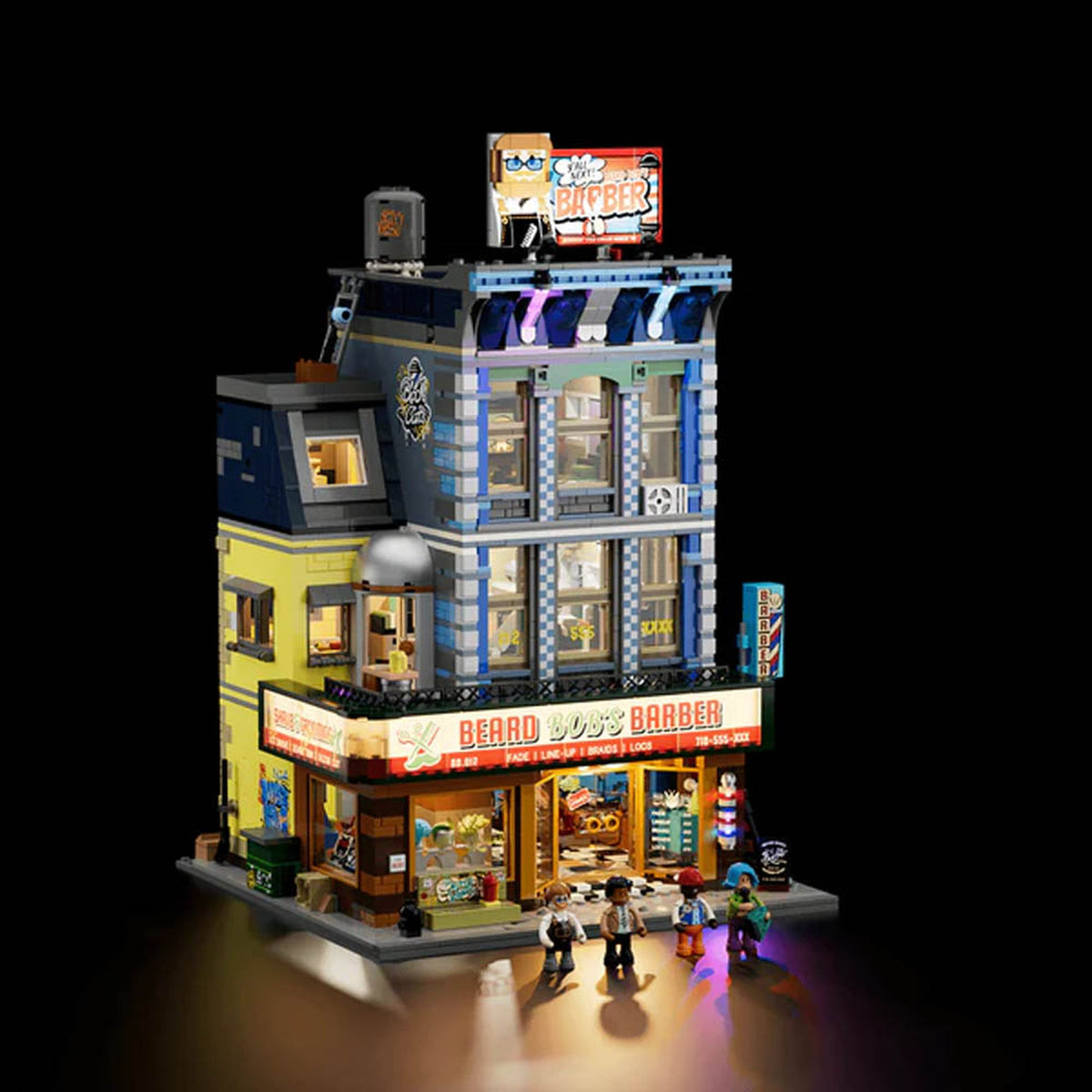 Lumibricks Street Fusion Barbershop