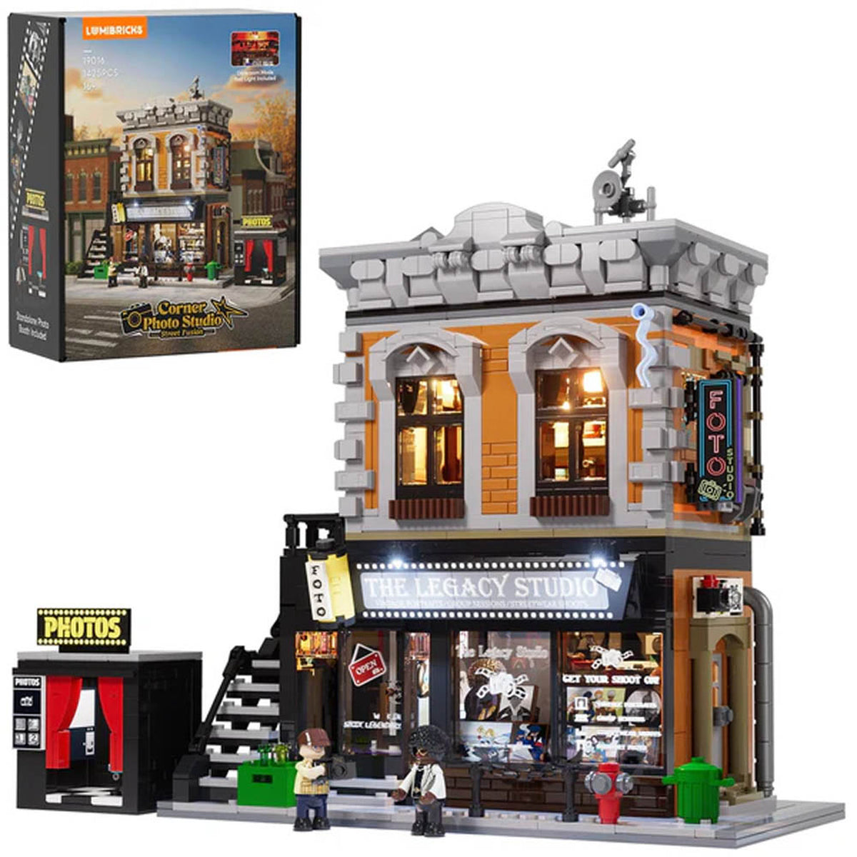 Lumibricks Street Fusion Corner Photo Studio