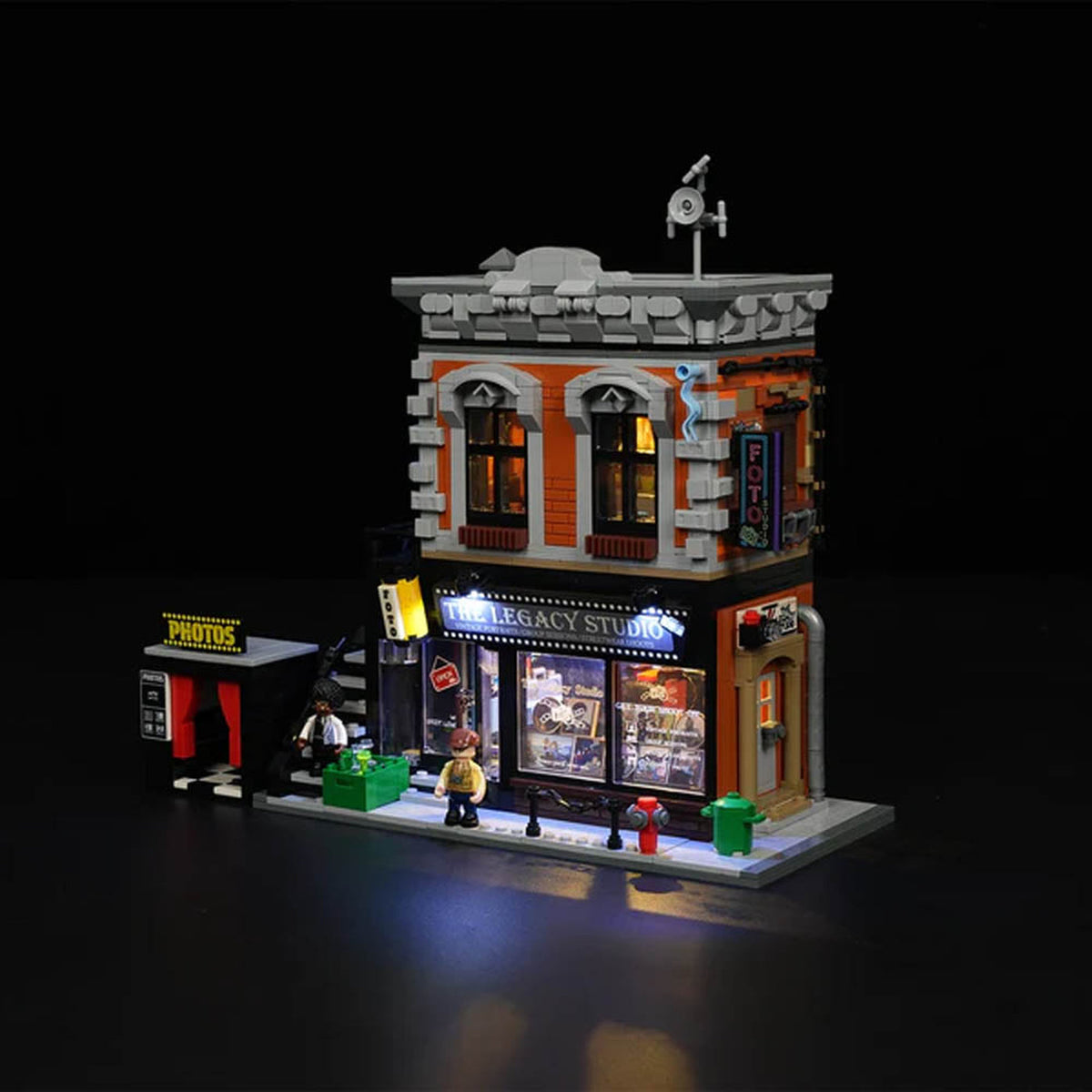 Lumibricks Street Fusion Corner Photo Studio