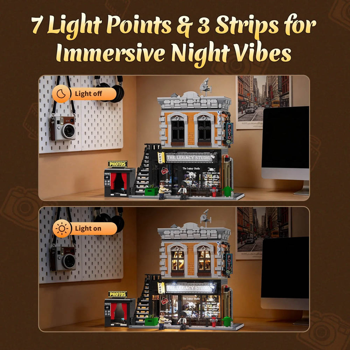 Lumibricks Street Fusion Corner Photo Studio