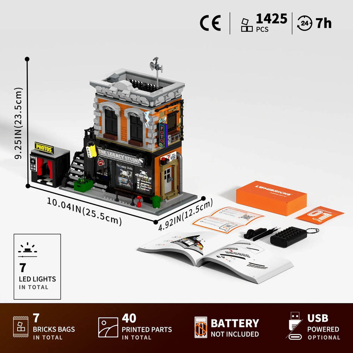 Lumibricks Street Fusion Corner Photo Studio
