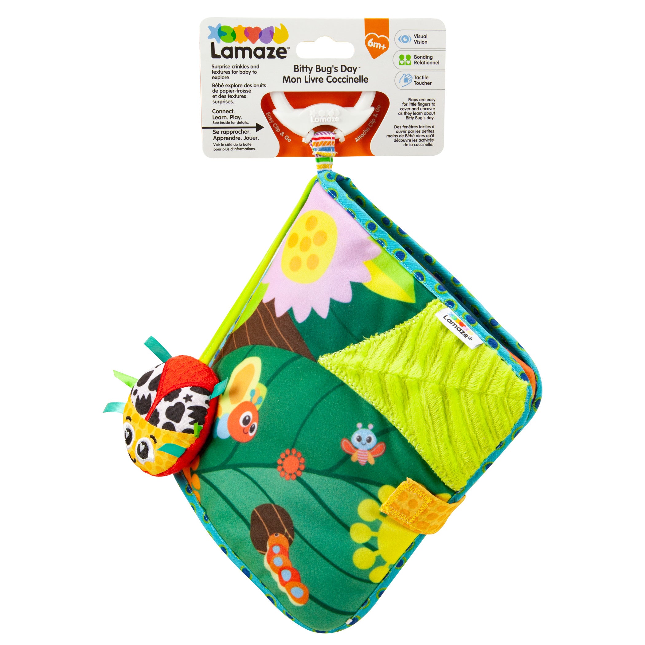 Lamaze Fun With Feeling Soft Book